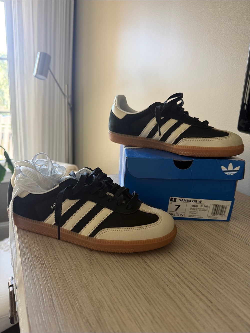 Adidas Samba OG Women’s Sneakers - Black & Cream
